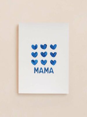 carnet-papier-recyclé-message-mama-coeurs-bleus