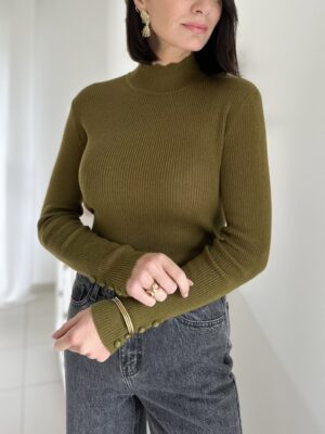 pull-maille-fine-vert-olive