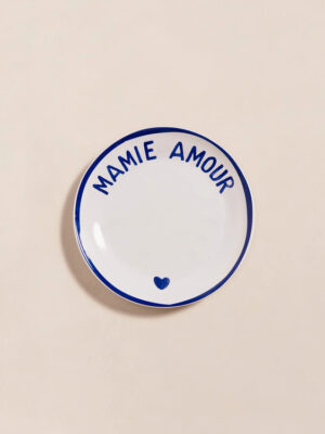 Assiette-Mamie-Amour-porcelaine