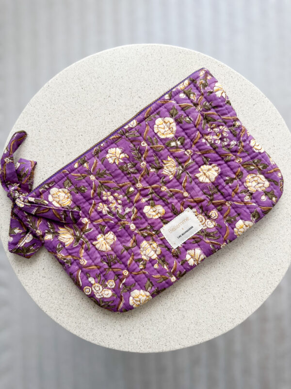 Pochette format medium | Albertine purple