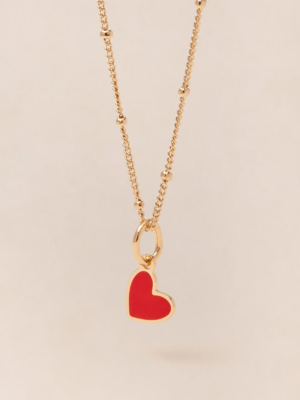 Pendentif-coeur-rouge