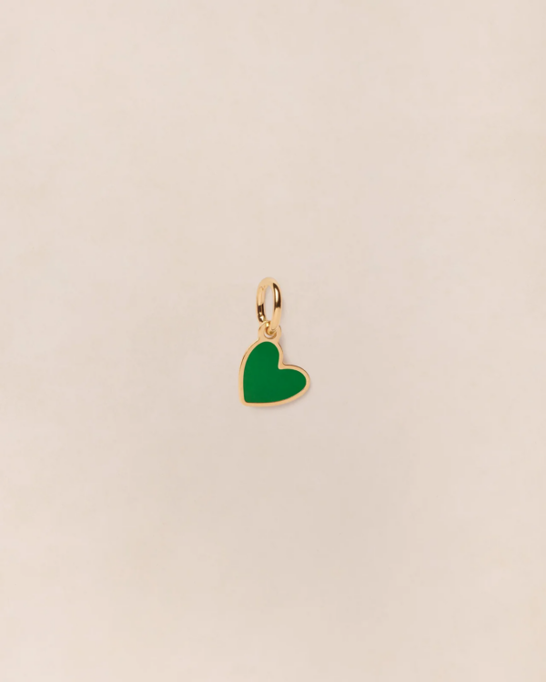 Pendentif Manon Coeur Vert – Image 2