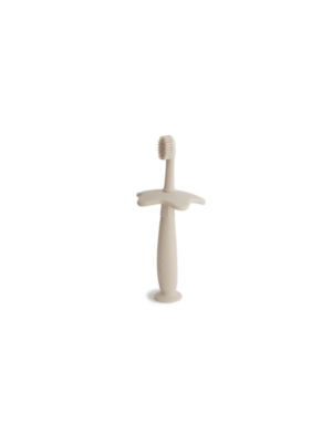 Brosse-à-dent-en-silicone-beige