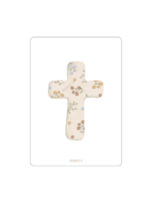 Carte "croix fleurie"