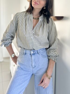 Chemise-vichy-kaki