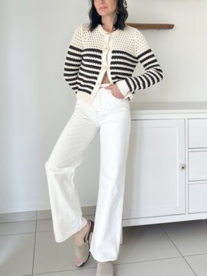 Jeans-blanc