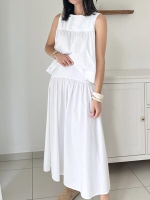 Jupe-longue-blanche