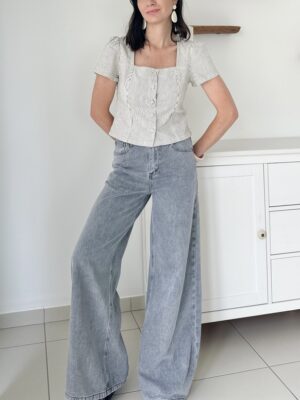 jeans-gris-taille-haute-coupe-wide