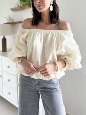 Blouse-boule-écrue