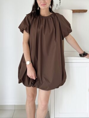 Robe-courte-chocolat