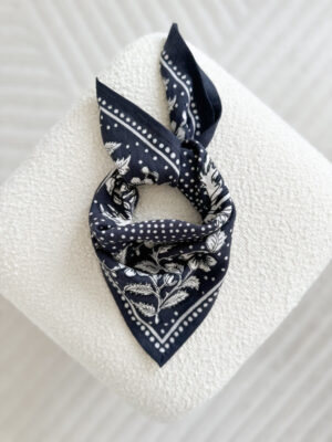 Petit-foulard-Hindi-Bandana-Encre
