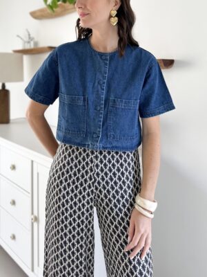 Chemise-denim-bleu-foncé