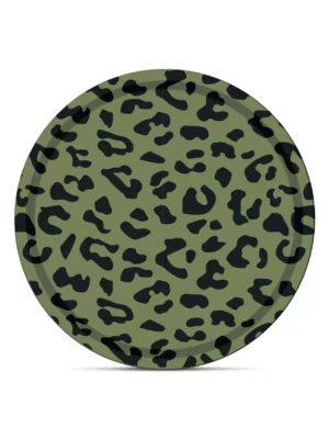 plateau-rond-leopard-kaki