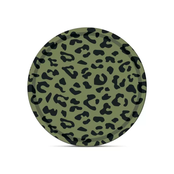 plateau-rond-leopard-kaki
