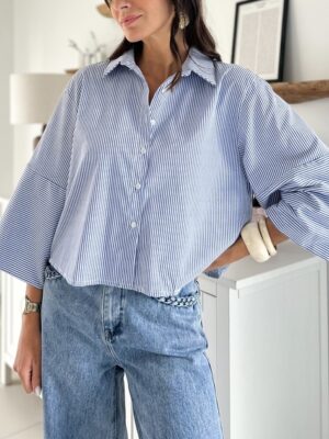Chemise-rayures-bleue-oversize