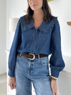chemise-jeans-manches-longues