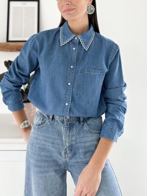 chemise-manches-longues-denim-bleu-col-festonne