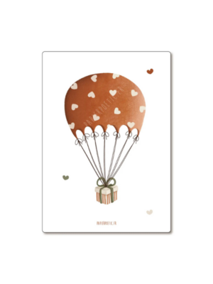 Carte "parachute de Noël"