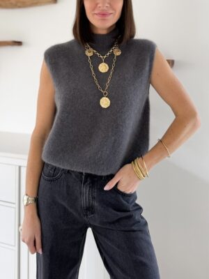 pull-sans-manches-col-montant-maille-gris