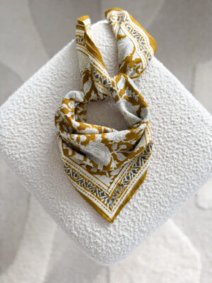 foulard-indien-imprimé-fleurs-blockprint