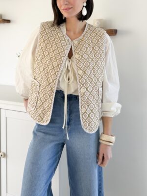 veste sans manches matelassée