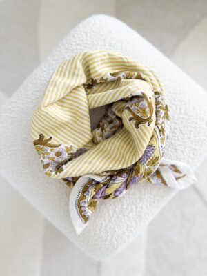 grand foulard imprimé balkan soleil bellemme