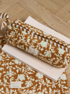 Trousse écolier Kate caramel