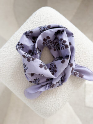 grand foulard ginger lavande