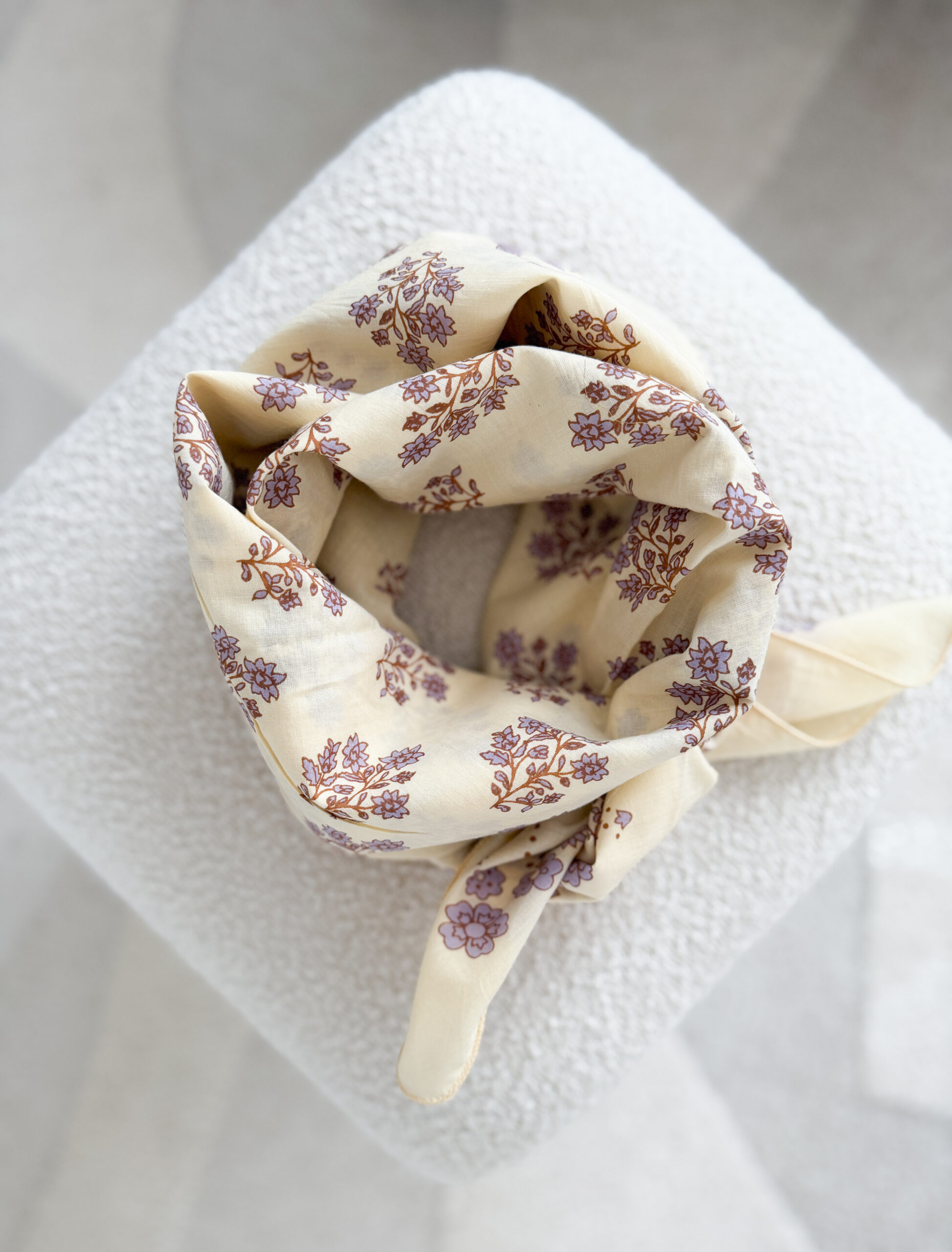 Grand foulard Ginger limonade