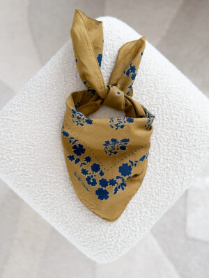 petit foulard ginger mordoré