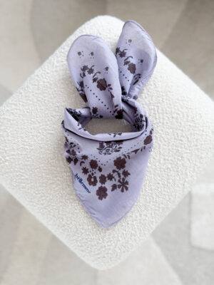 foulard petit format Ginger lavande