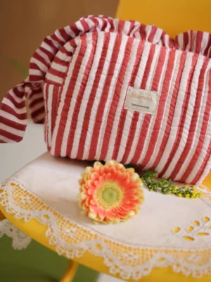 trousse de toilette bellemme petit format Gaya rouge